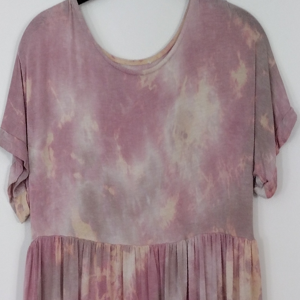 Tee Shirt Knit Tie Dye Top